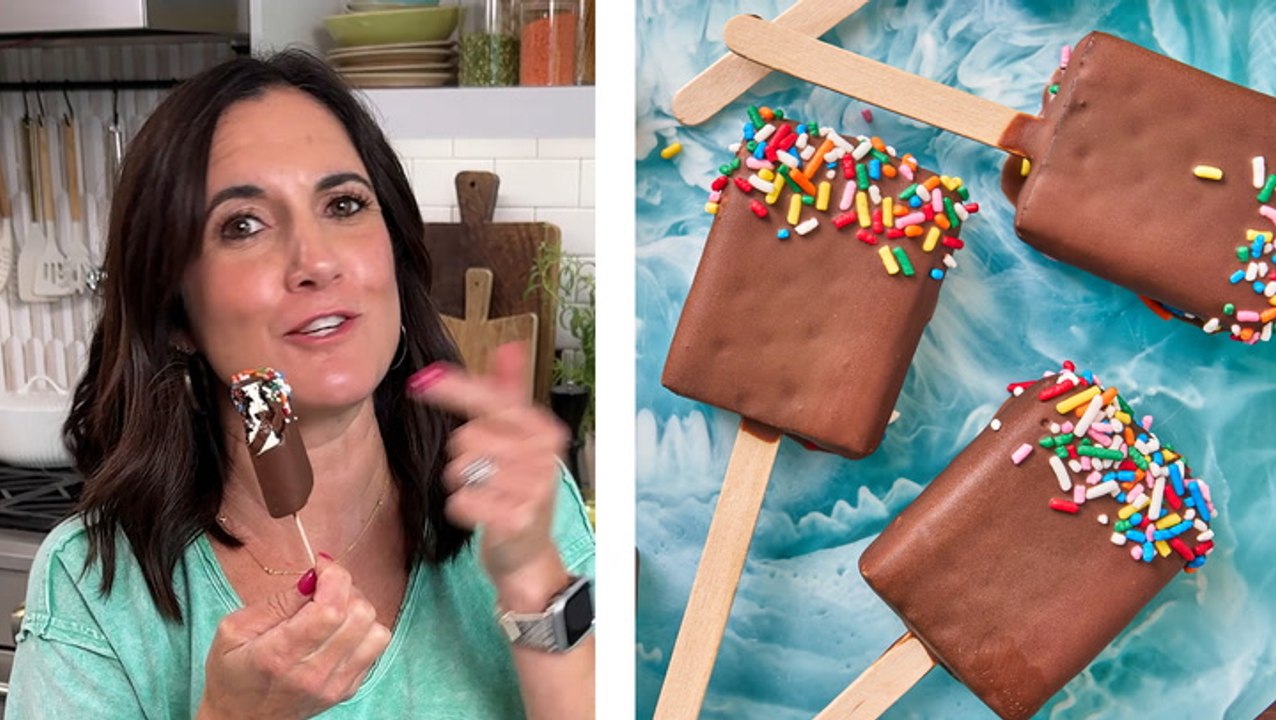 How to Make Ice Cream Sandwich Pops