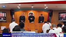 SANDIGANBAYAN, PINAGTIBAY ANG PAGBASURA SA APELA NG EX-DPWH MIMAROPA OFFICIALS SA MALVERSATION CASE
