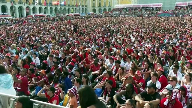Portugals WM-Sieg löst Jubel in Lissabon aus