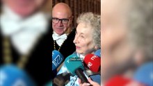Margaret Atwood fue investida doctora honoris causa por la Universidad de Granada