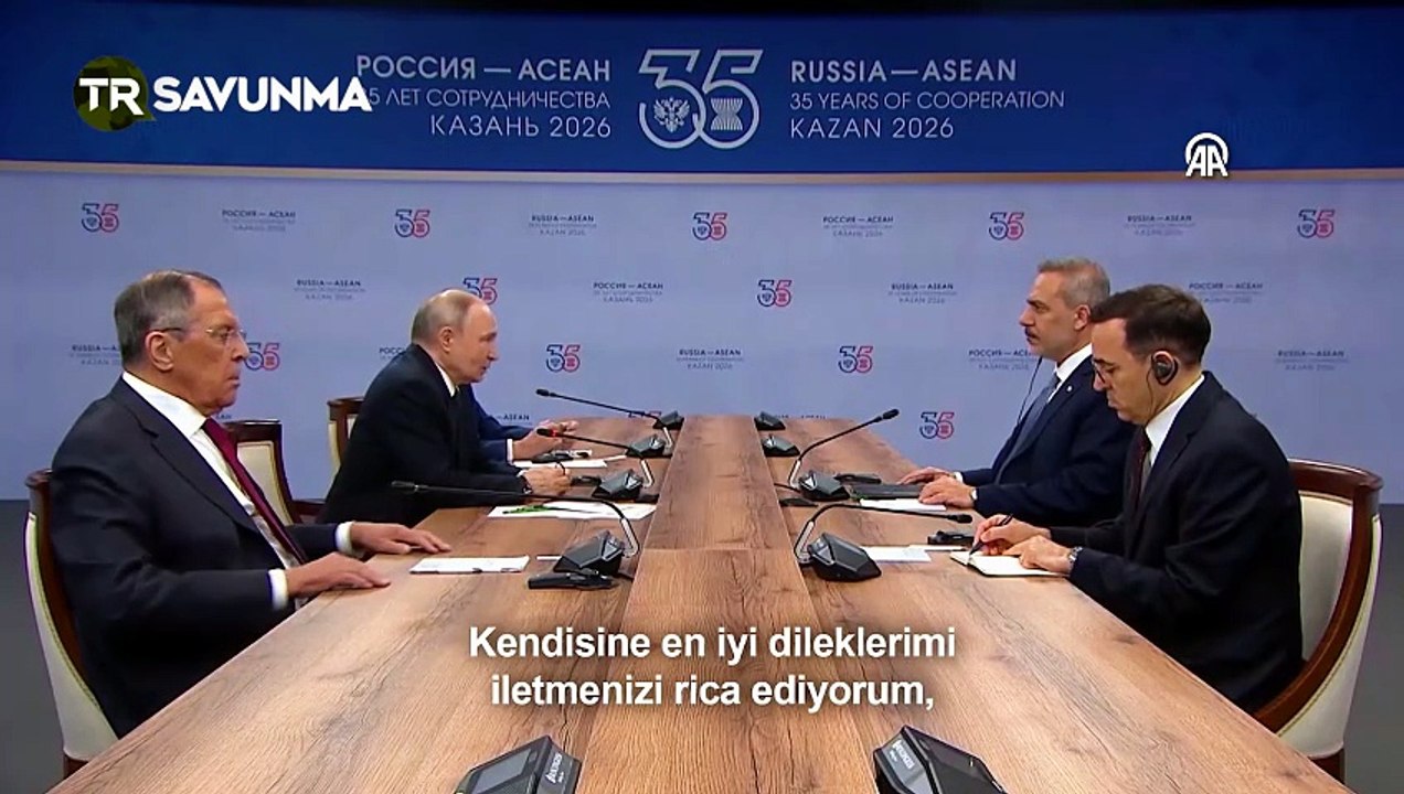 Hakan Fidan'ın Moskova ziyareti - Vladimir Putin'le görüşme - 17 Haziran 2026