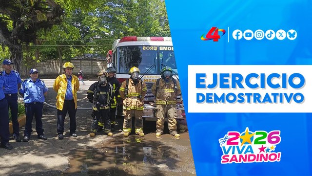 🚒 Bomberos Unidos de Nicaragua perfeccionan técnicas de rescate en estructuras