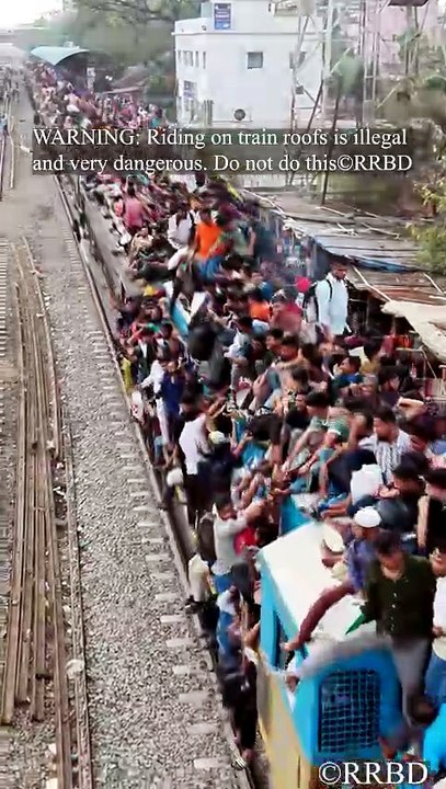 Would you travel like this? 🚂🤔