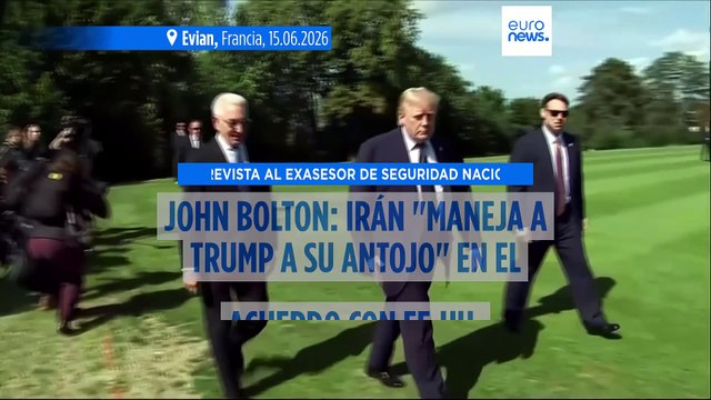 Irán maneja a Trump como un violín , asegura John Bolton a 'Euronews'