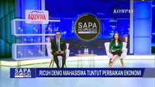 Aliansi Mahasiswa Kembali Demo di Patung Kuda, Sempat Terjadi Ricuh | SAPA MALAM
