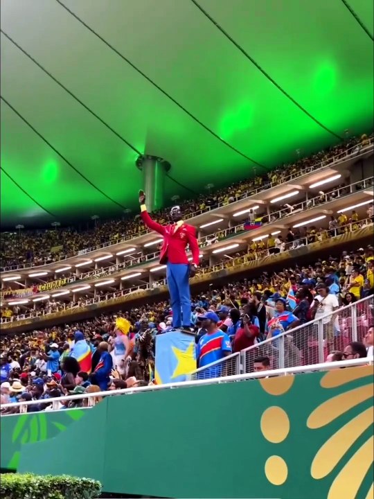Quién es Lumumba Vea, el hincha-estatua que se convirtió en símbolo de RD Congo en el Mundial 2026