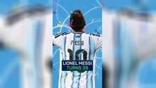 Lionel Messi turns 39
