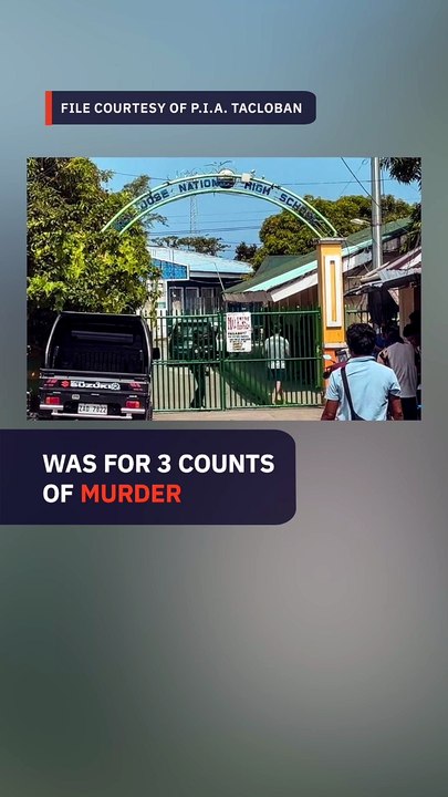 Murder complaints filed vs 15-year-old student in Tacloban school shooting
