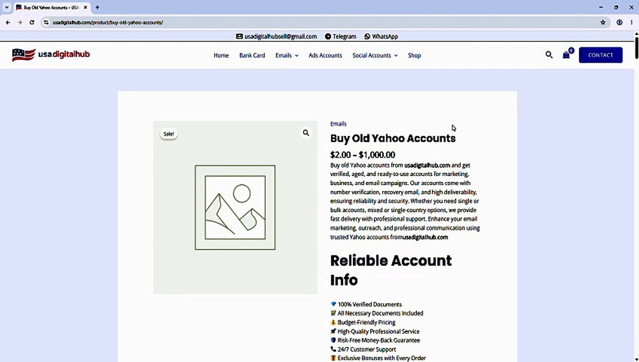 Top Sites to Buy Yahoo Accounts (PVA, Aged, Bulk Options ...