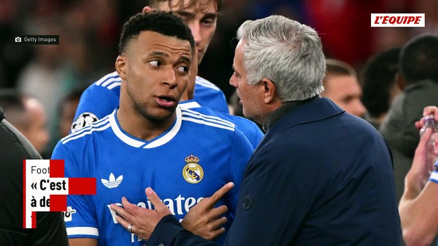 « C'est un joueur phénoménal et j'ai l'intention de l'aider à devenir encore plus fort » : José Mourinho compte bien faire encore progresser Kylian Mbappé - Foot - Liga