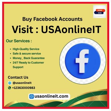 9 Best Sites to Buy Facebook Accounts (PVA, Aged, Bulk & Verified)