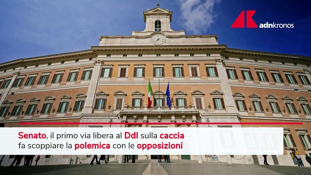 Ddl caccia, via libera del Senato: scoppia polemica opposizioni