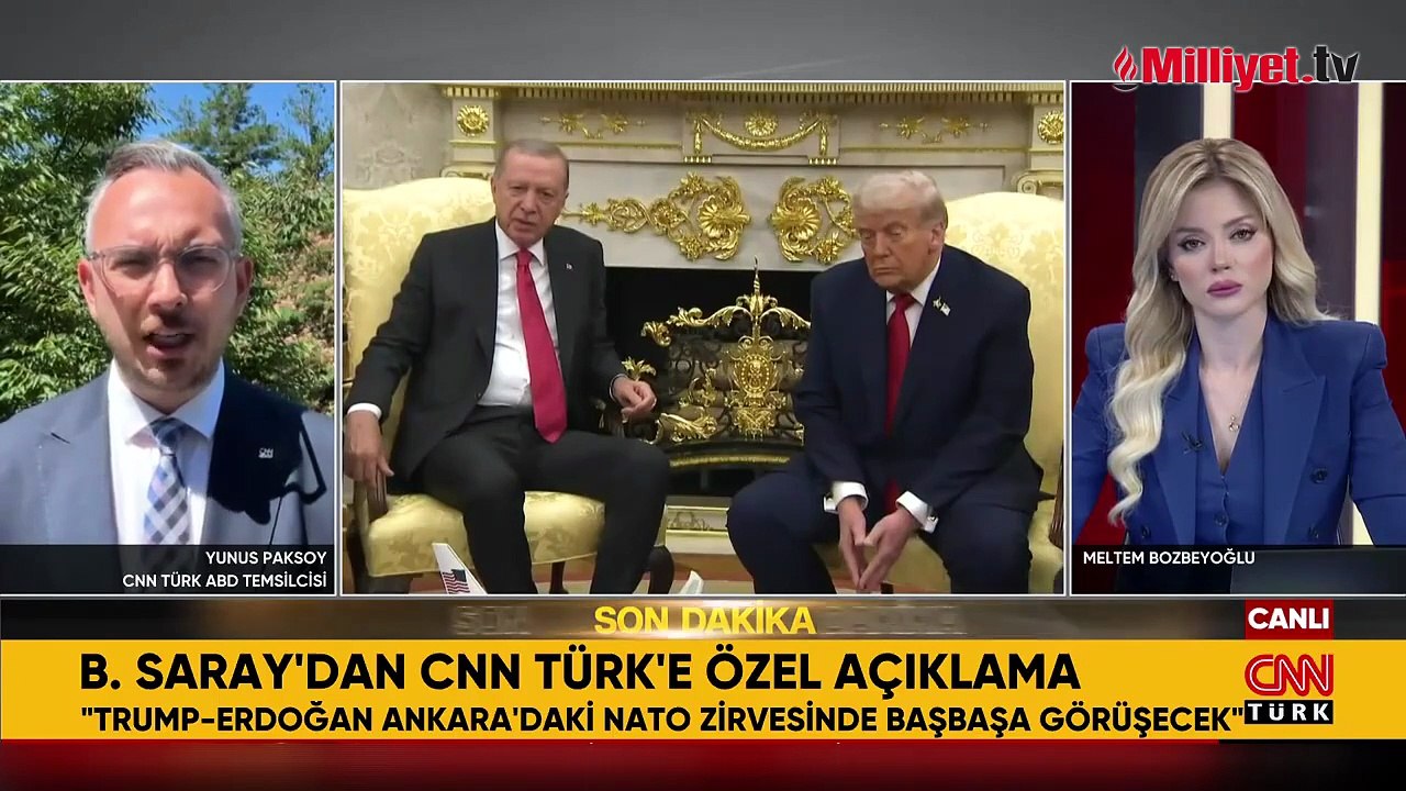 Beyaz Saray'dan CNN Türk'e özel açıklama: Erdoğan ve Trump baş başa görüşecek