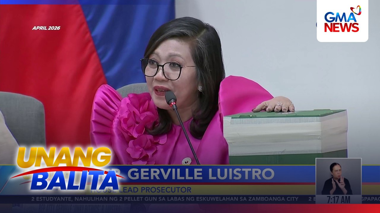 Kahon ng tax records ni VPSD at asawang si Atty. Mans Carpio, hiniling ng House Prosecution Panel sa impeachment court na buksan | Unang Balita