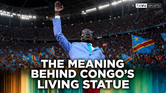 DR Congo vs. Colombia: the meaning behind living statue appearance at the stadium .mp4