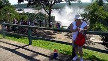 ANALIA EN CATARATAS DEL IGUAZU ( ARGENTINA )