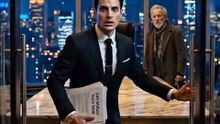A Rich Man Threw Ice Water On A Homeless Old Man… Then Saw Him In The Billionaire’s Chair 😱💧#Karma