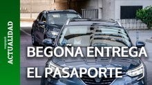 BEGOÑA GÓMEZ entrega el pasaporte en los JUZGADOS de PLAZA CASTILLA