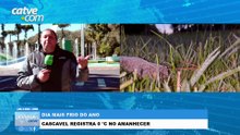 Frio intenso e temperaturas abaixo de zero marcam o dia em todo o Paraná