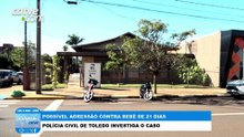 Bebê de 21 dias é acolhida pelo Estado após suspeita de agressão em Toledo