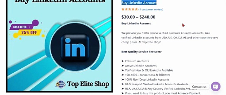 Top 10 Best Sites to Buy LinkedIn Accounts (PVA & Aged)