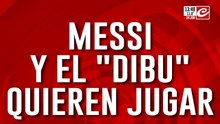 Messi y el "Dibu" quieren jugar: el DT quiere poner suplentes