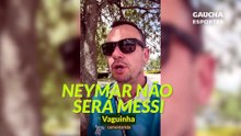 Neymar não será Messi