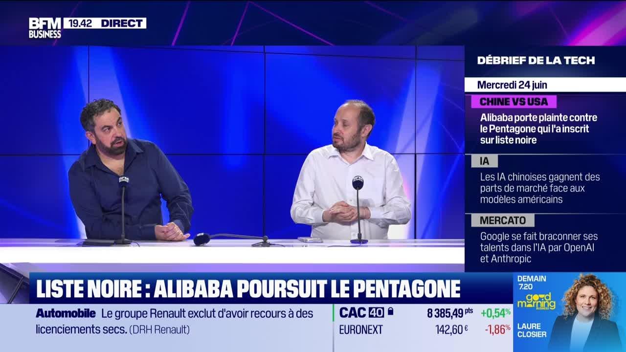 Liste noire : Alibaba poursuit le Pentagone - 24/06