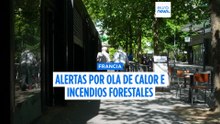 Francia se asfixia: alertas por ola de calor y riesgo de incendios forestales