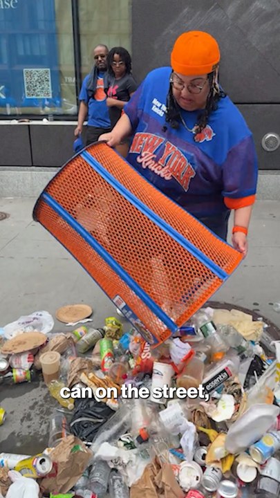 JPMorgan exec fired after stealing Knicks trashcan