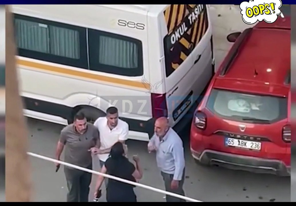 Başkentte Yol Ortasında Kavga Kameraya Yansıdı