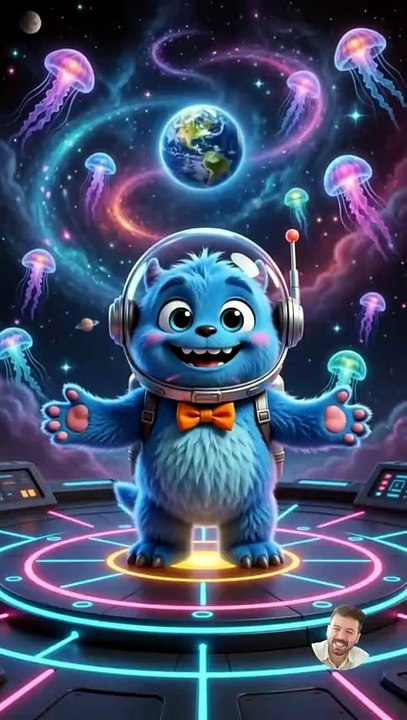 Gobi Uzay İstasyonunda! 🚀✨ Yerçekimi Yok Dans Et! #shorts #çocukşarkıları