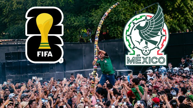 Fan Fest de Monterrey: Aficionados improvisan un 'limbo' al ritmo de 'El Sonidito' previo al partido de México vs Chequia