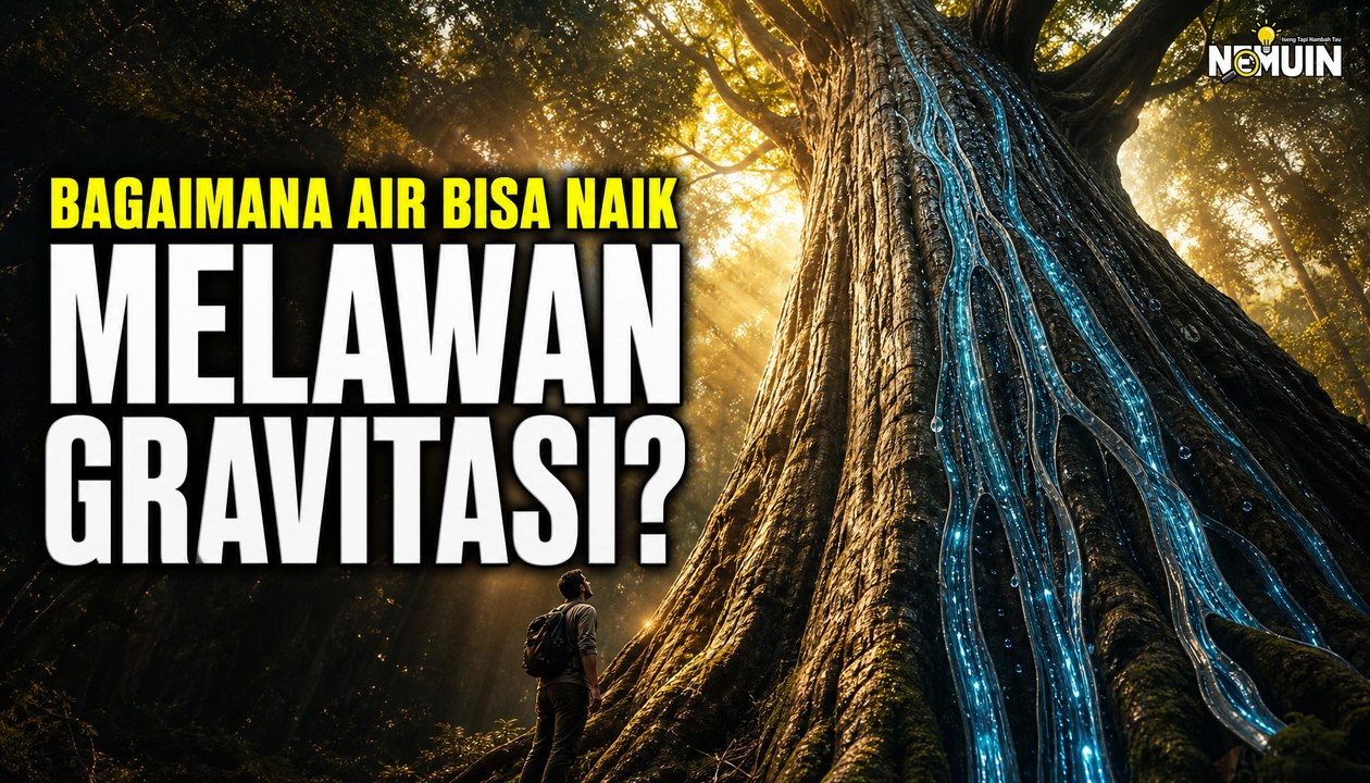 Mengapa Air Bisa Naik Melawan Gravitasi Sampai ke Ujung Daun Pohon?