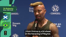 Ze Roberto backs Vinicius to shine like Messi and Mbappé