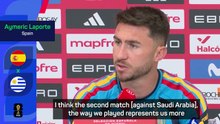 Laporte hoping Spain can continue the form shown against Saudi Arabia