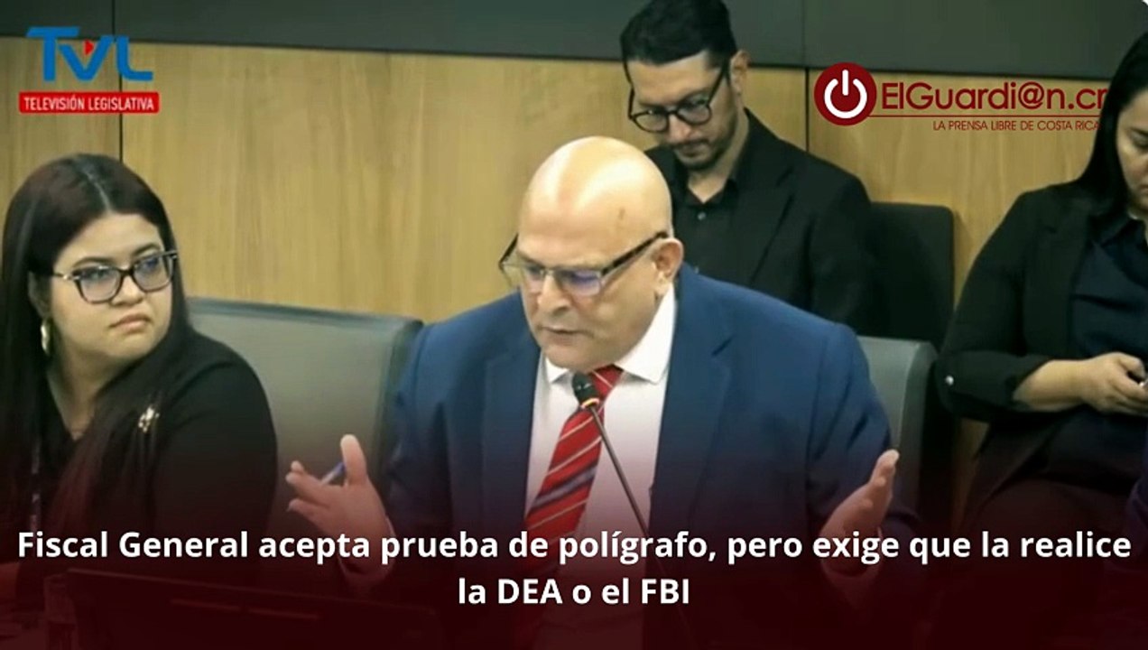 Fiscal pone condición para hacerse el polígrafo: que lo practique la DEA o el FBI