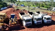 Após anos de espera, máquinas estão prontas para iniciar último trecho da Estrada Boiadeira