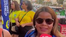 Torcedoras Jessica, Viviane e Alessandra dão palpites sobre o jogo conta a Escócia