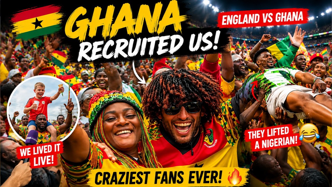 The Passion of Ghana Fans in the England World Cup Match | beIN SPORTS USA