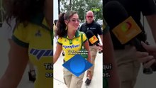 Maisa vai a jogo do Brasil em Miami e destaca calor: 'Tive que adaptar os looks'