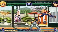 Blue Mary combo en KOF 2002