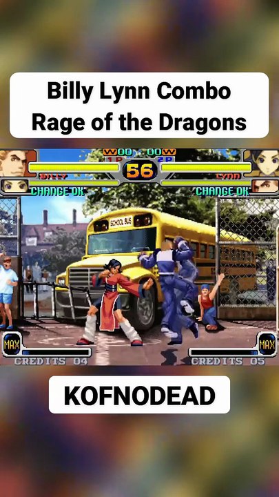 Billy Lynn Combo Rage of the Dragons 1