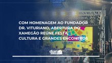 Xamegão Cultural 2026 homenageia ex-prefeito e criador do evento Dr. Vituriano Abreu na primeira noite