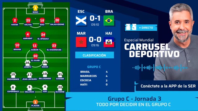 Primer gol de Haití en el Mundial | Marruecos 0 - Haití 1