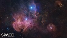 Running Chicken Nebula -  Amazing 4K 3D Animation Created From VLT Survey Imagery