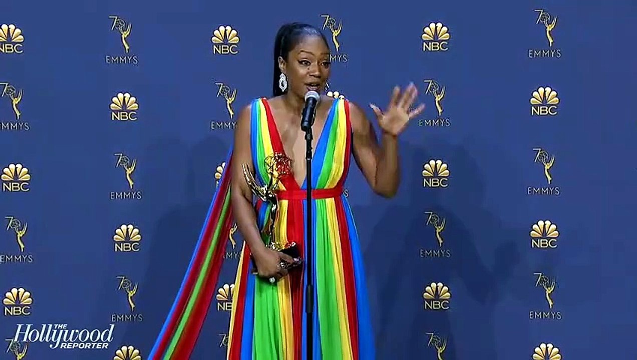 Tiffany Haddish Celebrates 'SNL' Emmy Win | Emm...