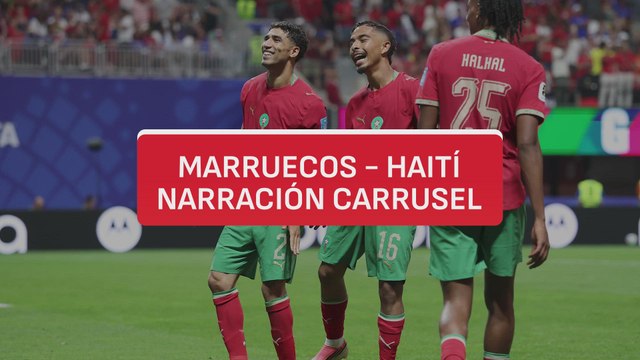 Resumen y goles de Marruecos 3 - Haití 2
