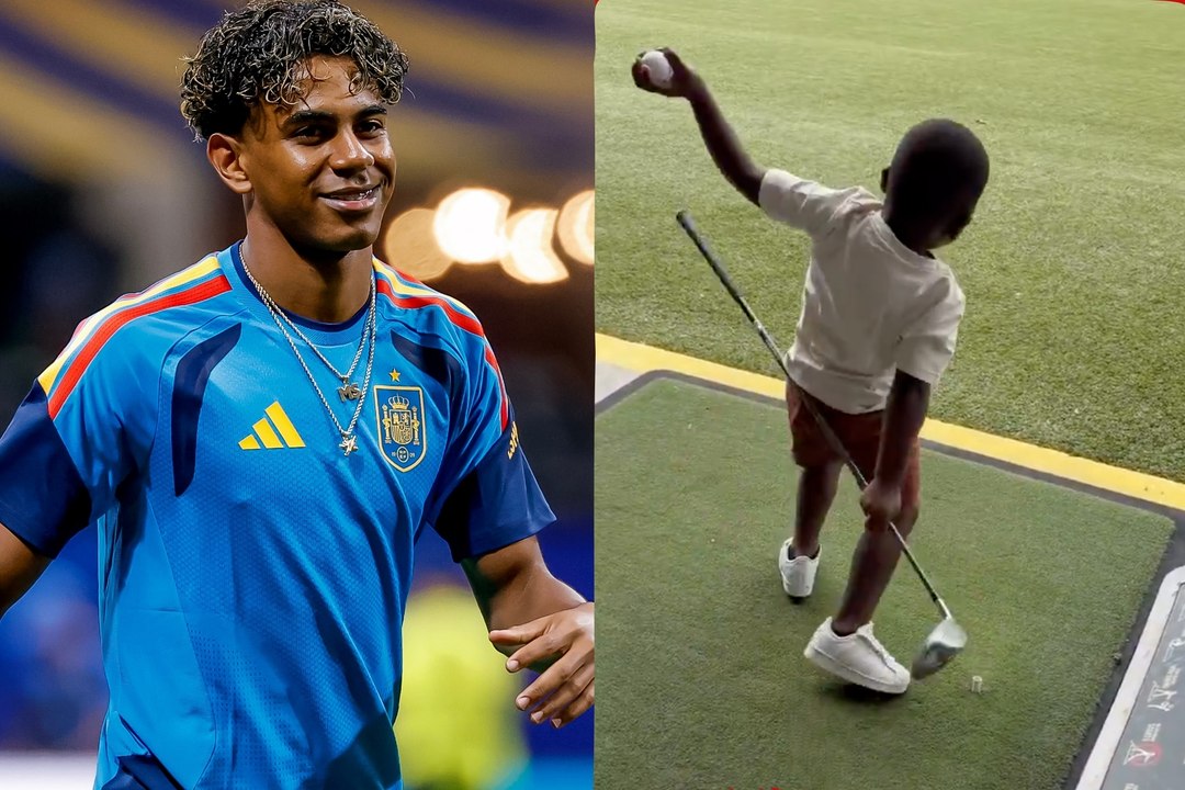 Lamine Yamal’s brother sparks chaos at a driving range