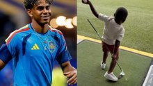 Lamine Yamal’s brother sparks chaos at a driving range